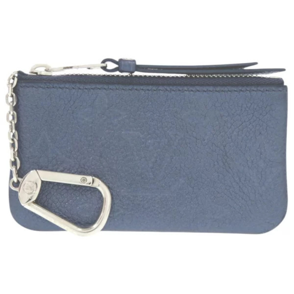 Louis Vuitton Empreinte Pochette Monogram Blue LV Coin Case